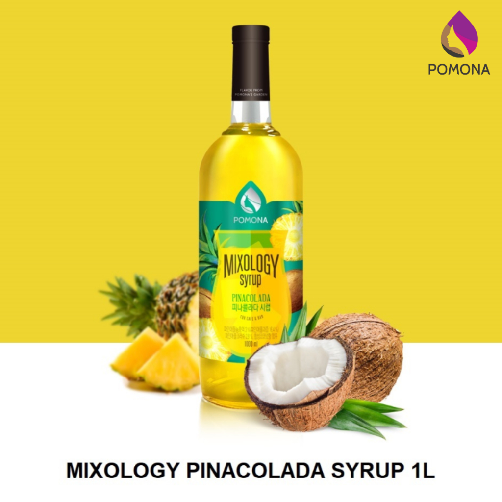 pomona-mixology-pinacolada-syrup-โพโมนา-ไซรัป-มิกซ์โซโลจี้-พินาโคลาดา-1000-ml-ไซรัปพรีเมียม-ผลิตจากประเทศเกาหลี