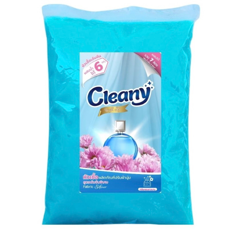 พร้อมส่ง-cleany-หัวเชื้อน้ำยาปรับผ้านุ่มเข้มข้น-ผสมได้รวม-3-5-ลิตร