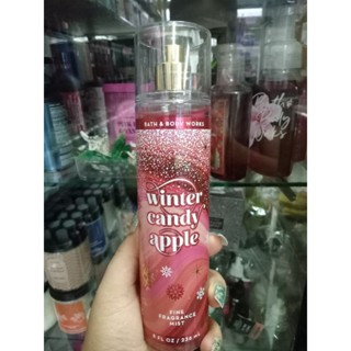 0Bath &amp; Body Works WINTER CANDY APPLE Fine Fragrance Mist 236ml. ของแท้