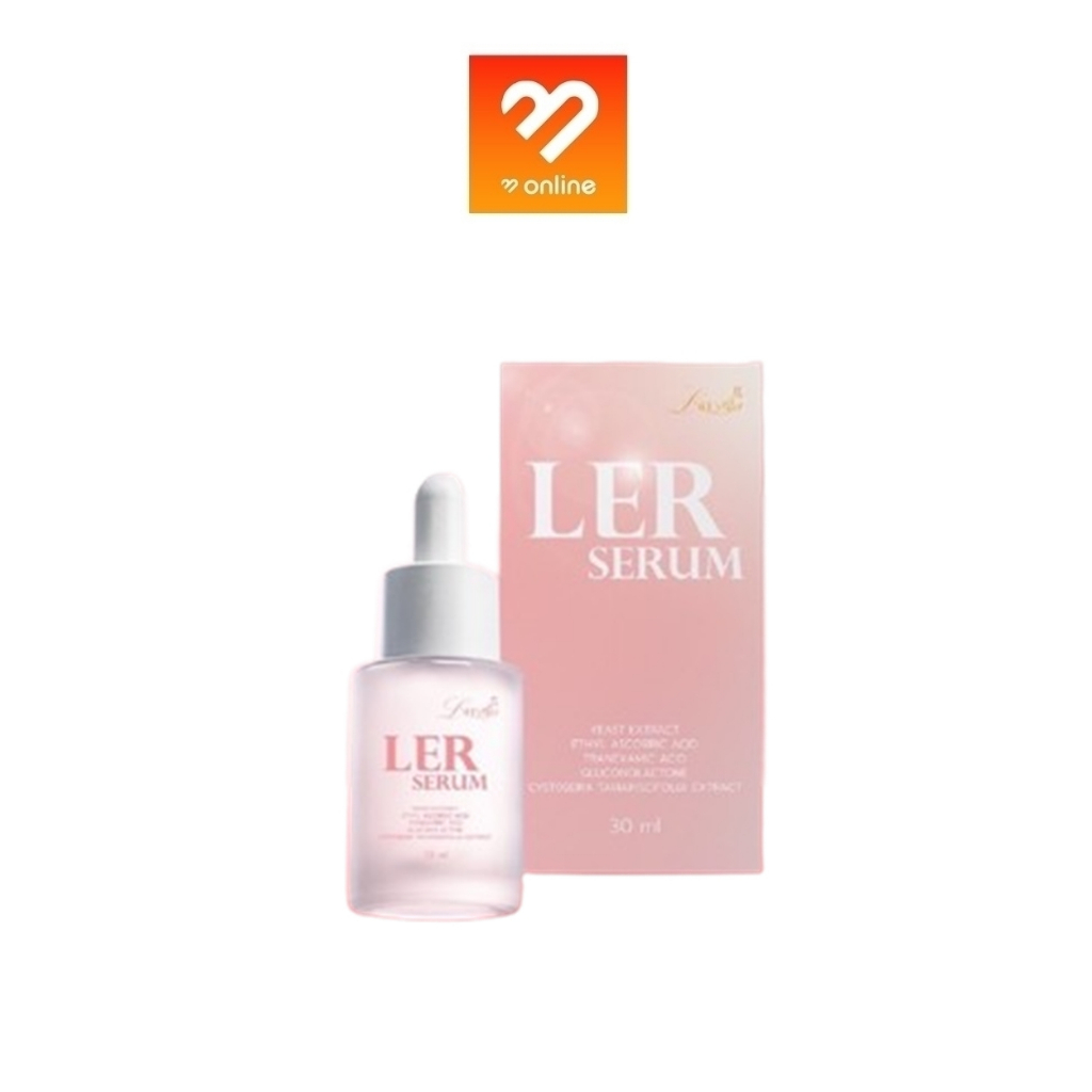 ler-serum-30ml-เลอเซรั่ม-ลดเลือนฝ้า-กระ-จุดด่างดำ-ผิวนุ่ม-ฟู-อิ่มน้ำ-รูขุมขนกระชับ