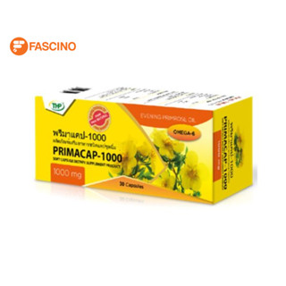 THP Primacap พรีมาแคป 1000mg. สารสกัดน้ำมันอีฟนิงพริมโรส  30 แคปซูล / กล่อง