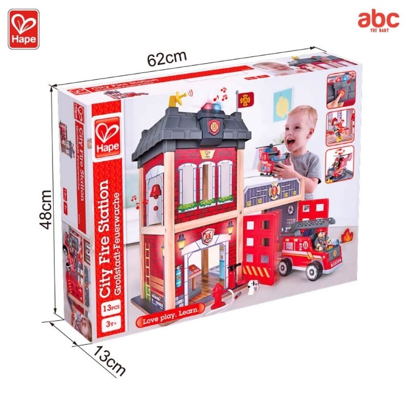 hape-สถานีดับเพลิงซิตี้-city-fire-station-3y