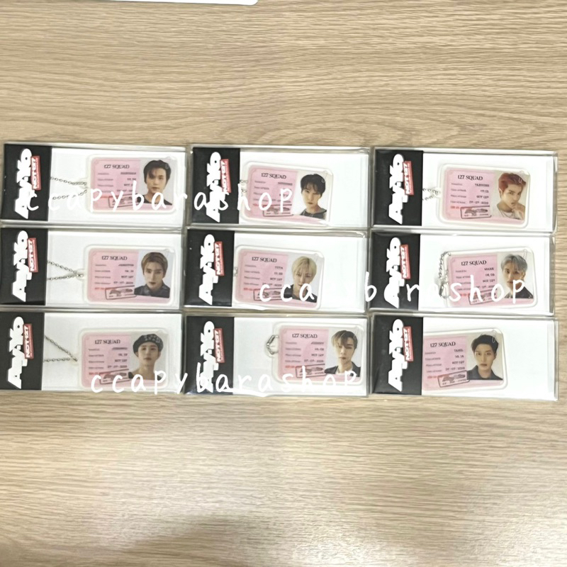 nct-127-id-card-key-ring-id-photo-set-ay-yo