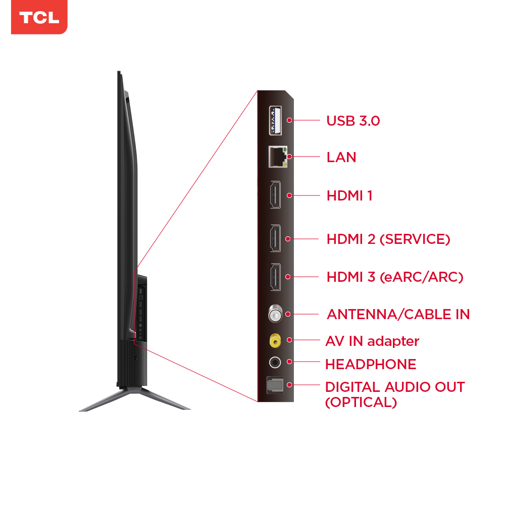 ภาพสินค้าใหม่ TCL ทีวี 55 นิ้ว 4K Premium Google TV รุ่น 55V7G ระบบปฏิบัติการ Google/Netflix & Youtube & MEMC 60HZ-Wifi, WCG, Freesync, Dolby Vision & Atmos จากร้าน tclthailand บน Shopee ภาพที่ 7