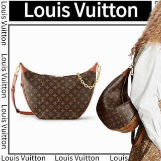 🎈หลุยส์ วิตตอง LOUIS VUITTON LOOP HOBO กระเป๋าถือ/กระเป๋าผู้หญิง/กระเป๋าสะพาย