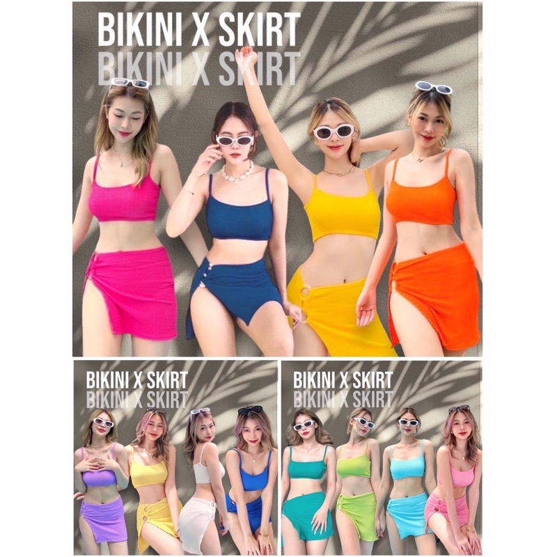 bikini-x-skirt-แซ่บเกินปุยมุ้ย-ชุดว่ายน้ำ-3-พร้อมกระโปรง-summer-นี้ต้องลุกเป็นไฟ-3-ชิ้น-จับใส่ได้หลาย