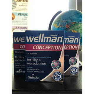 🇬🇧บำรุงเชื้ออสุจิ​ Wellman No.1 in UK♂️♂️fertility&amp;reproduction🇬🇧elevit menevit zinc pregnacare​ conceive ovaboost​