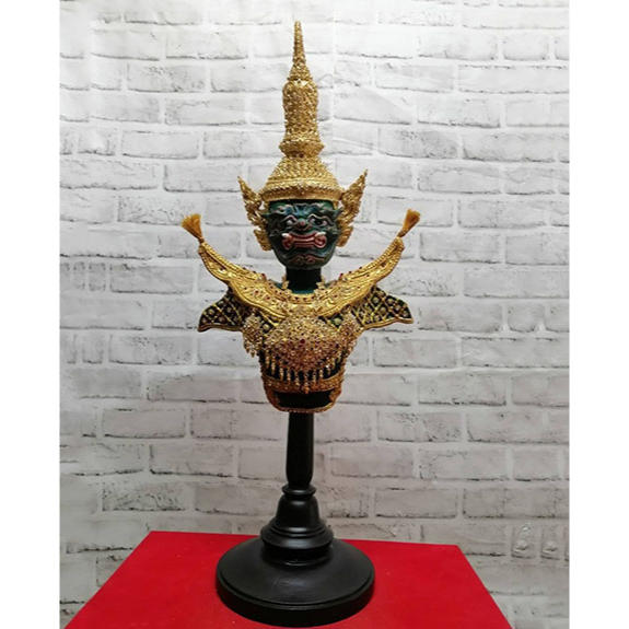 รูปปั้นครึ่งตัว-รามเกียรติ์-ramayana-ban-ruk-vibhishana-bust-statue-พิเภก