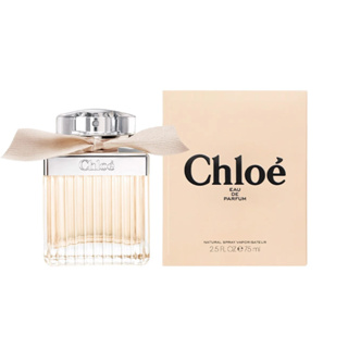 สินค้า (โบว์ครีม) Chloe Eau de Parfum for women 75 ml กล่องซีล