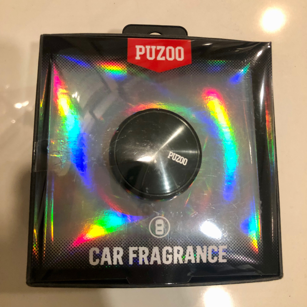 puzoo-น้ำหอมติดรถยนต์-แบบติดช่องแอร์-วัสดุเป็นอลูมิเนียม-กลิ่นหอม-สดชื่น
