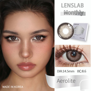 LENSLAB คอนแทคเลนส์สีน้ำตาล คอนแทคเลนส์ตาโต  Color contact lenses 14.5mm (1 pair) 1 month