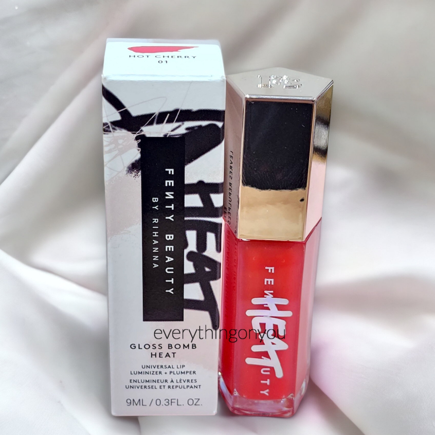 ลด 100. {โค้ด 9SPNBD} [พร้อมส่ง] FENTY BEAUTY Gloss Bomb Heat / Ice