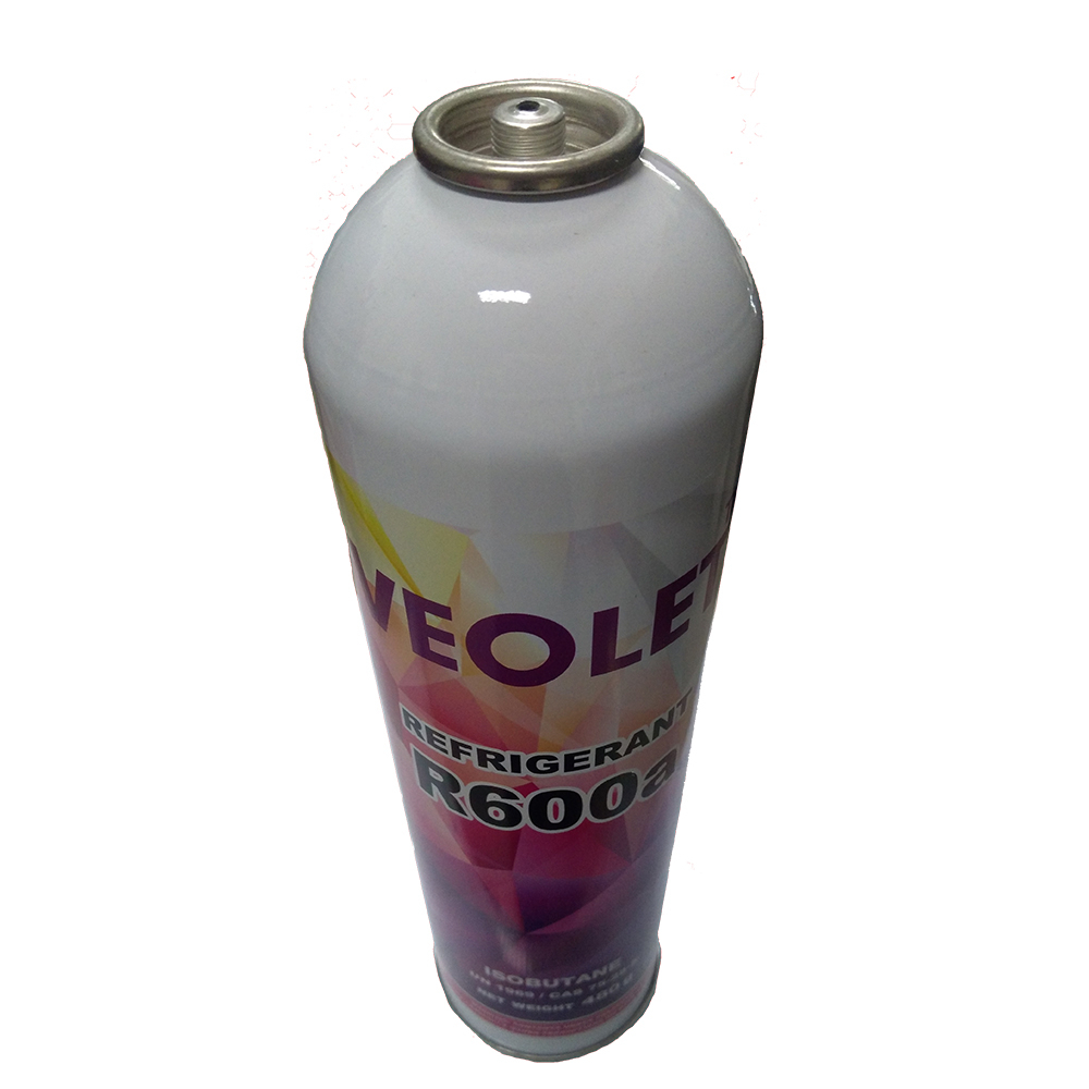 น้ำยาทำความเย็น-r600a-ยี่ห้อveolet-บรรจุ-420-กรัม-เกรดพรีเมี่ยม-พร้อมวาล์วเปิด-ปิด