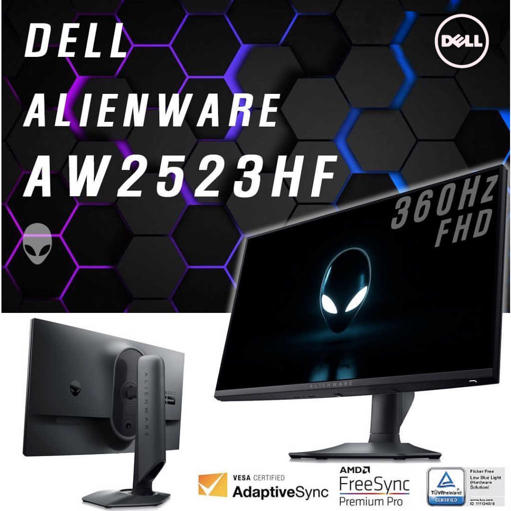 [ผ่อน 0] Alienware 25 Gaming Monitor AW2523HF 24.5inch Fast IPS