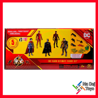 The Flash Ultimate 5-Pack Spin Master 4" Figure ดิ แฟลช อัลติเมท 5-แพค  สปิน มาสเตอร์ ขนาด 4 นิ้ว ฟิกเกอร์