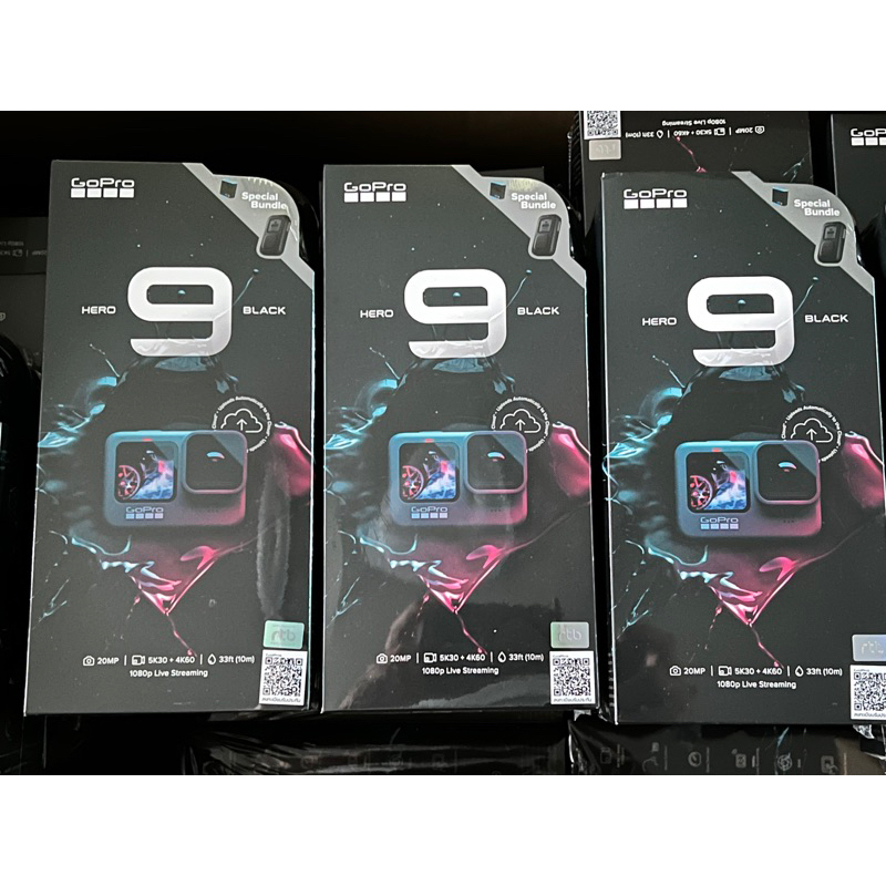 ภาพสินค้าGoPro 9 Black สินค้าใหม่ ประกันศูนย์ gopro9 กล่องซีล จากร้าน opcamera บน Shopee ภาพที่ 3