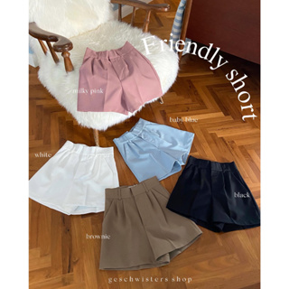 ภาพขนาดย่อของภาพหน้าปกสินค้าGeschwisters"friendly short"ver.3 จากร้าน geschwisters บน Shopee