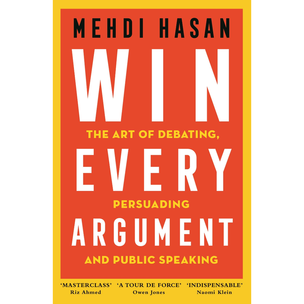 หนังสือภาษาอังกฤษ-win-every-argument-by-mehdi-hasan