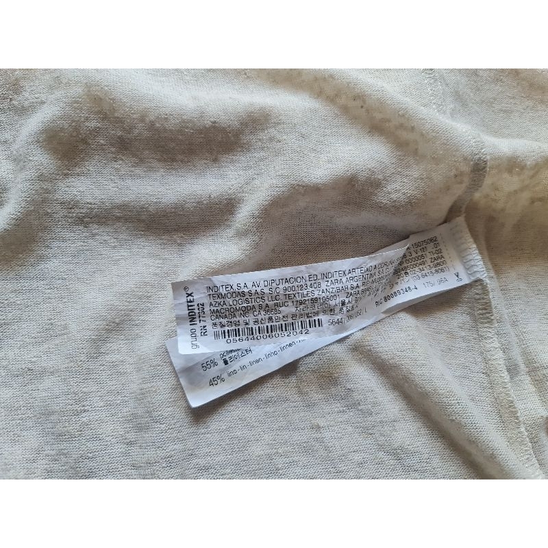 zara-size-l-เสื้อตัวยาว-ผ่าหน้า-น่ารักมาก