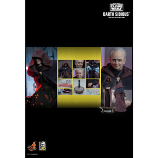 พรีออเดอร์ HOT TOYS TMS102 STAR WARS: THE CLONE WARS DARTH SIDIOUS 1/6TH SCALE COLLECTIBLE FIGURE