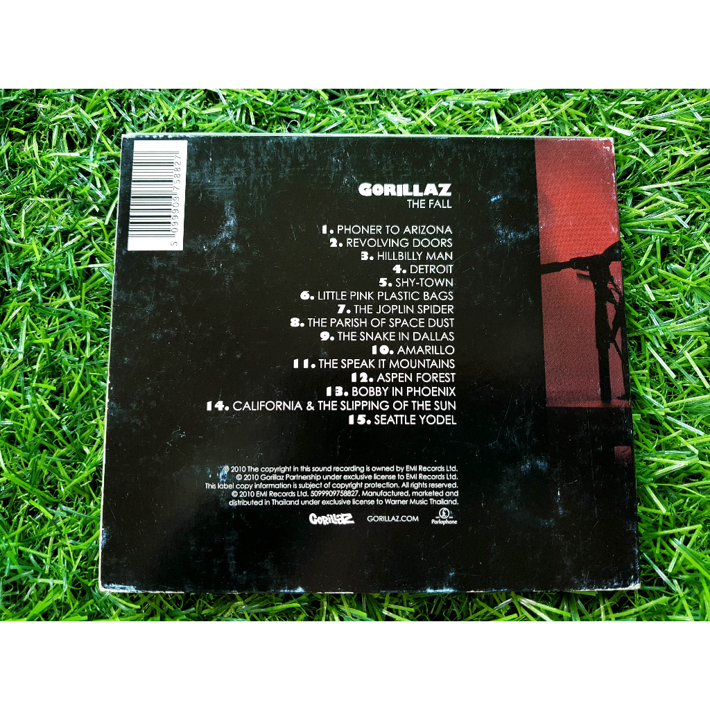 cd-เพลงสากล-gorillaz-อัลบั้ม-the-fall