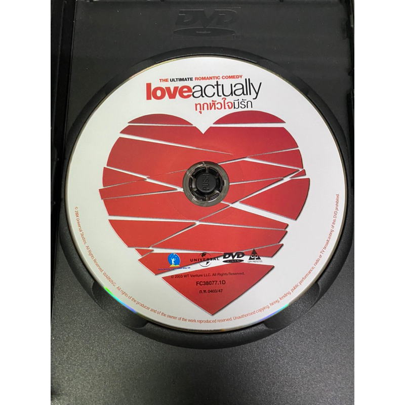 dvd-love-actually-ทุกหัวใจมีรัก