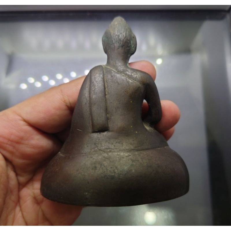 พระบูชา-ฝีพระหัตถ์-สมเด็จย่า-ปี-2515-แท้-เนื้อโลหะผสม-สภาพสวย-หายากมาก-แท้ดูง่าย-ของสะสม-วัตถุมงคล-พระพุทธรูป
