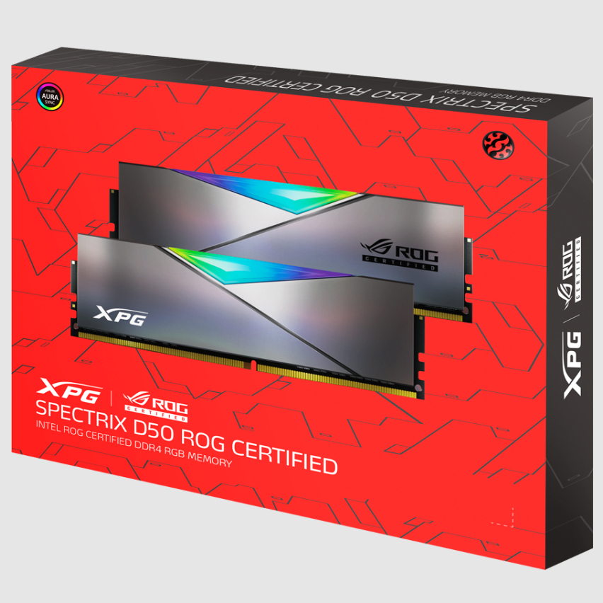 ADATA XPG SPECTRIX D50 ROG RAM DRR4 (2x8GB) 3600MHz | Shopee Thailand