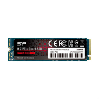 SILICON POWER 256 GB SSD A80 M.2 NVMe (SP256GBP34A80M28) ประกัน5ปี ARC