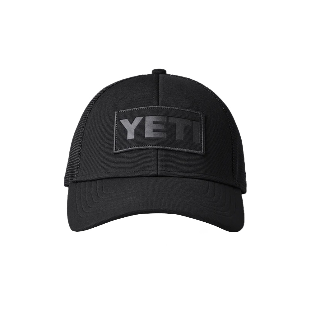 yeti-หมวก-รุ่น-black-on-black-patch-trucker-hat