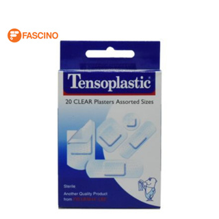 Tensoplastic plasters พลาสเตอร์ สีใส 5 ขนาด 20 ชิ้น