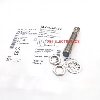 NEW👉BES M12MI-PSC20B-S04G Inductive Proximity Sensor Balluff M12 PNP NO จับ 2มิล