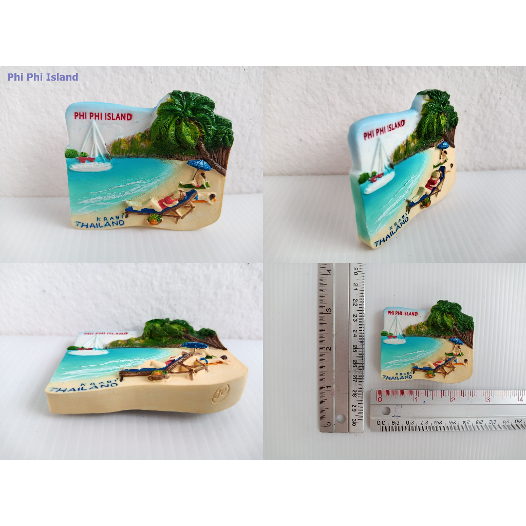 คนรักการท่องเที่ยวเมืองไทย-phi-phi-island-perfect-gift-for-travelers-to-thailand-magnet-model-for-refrigerator