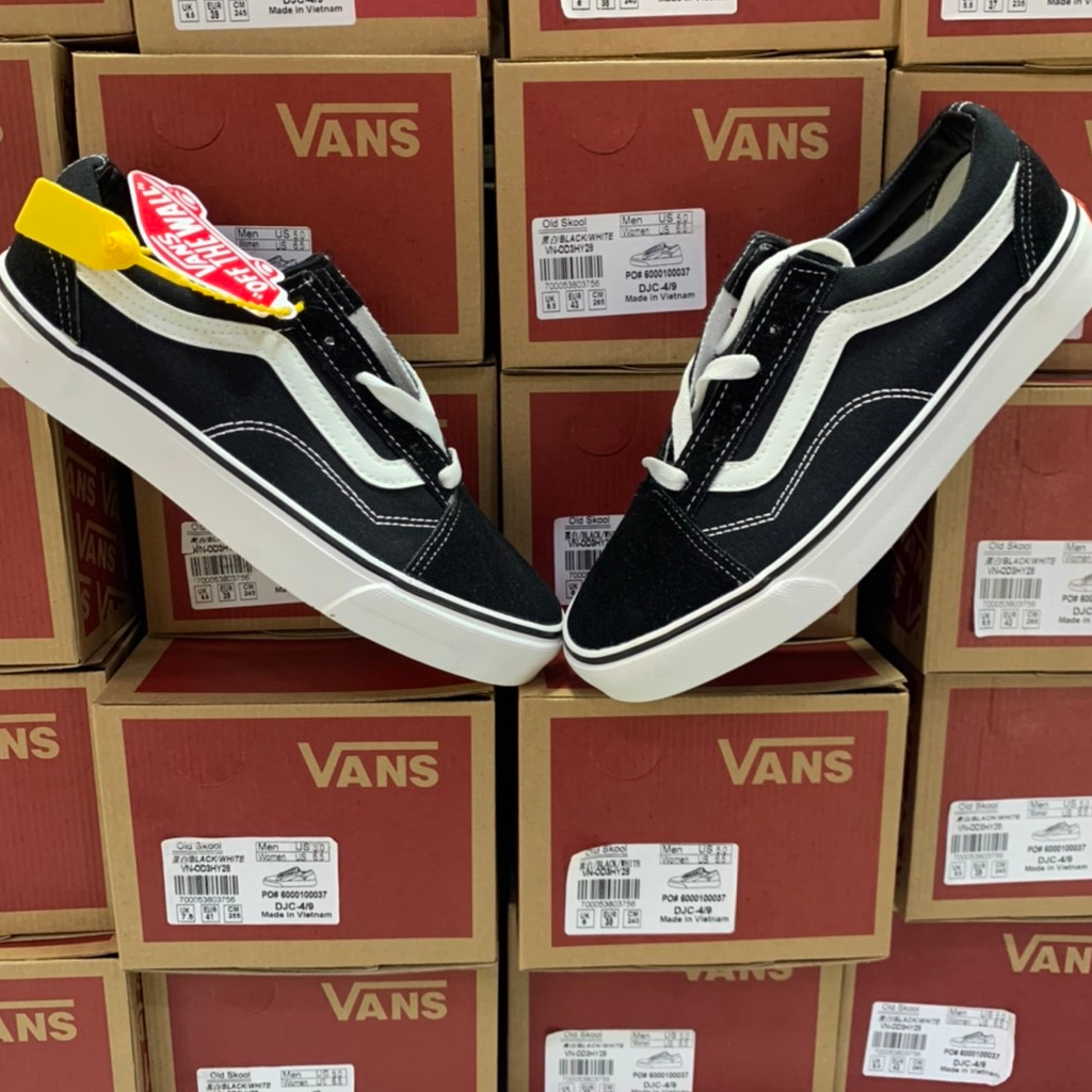 vans-old-skools-รองเท้าผ้าใบผูกเชือกพร้อมกล่อง