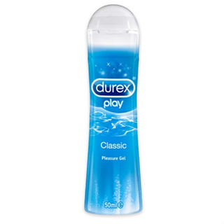 Durex Play Classic Pleasure Gel ดูเร็กซ์ เพลย์ คลาสสิค เจลหล่อลื่น สูตรน้ำ ล้างออกง่าย ไร้คราบตกค้าง ขนาด 50 ml (07927)