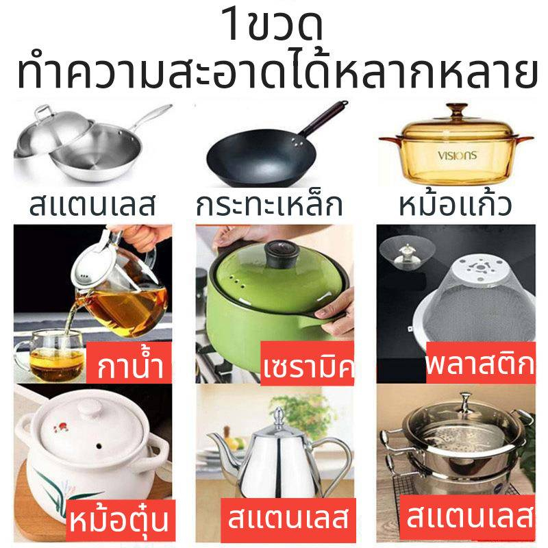 น้ํายาขัดสแตนเลสก้นหม้อในครัวเรือน-หม้อเหล็กในครัว-สแตนเลส