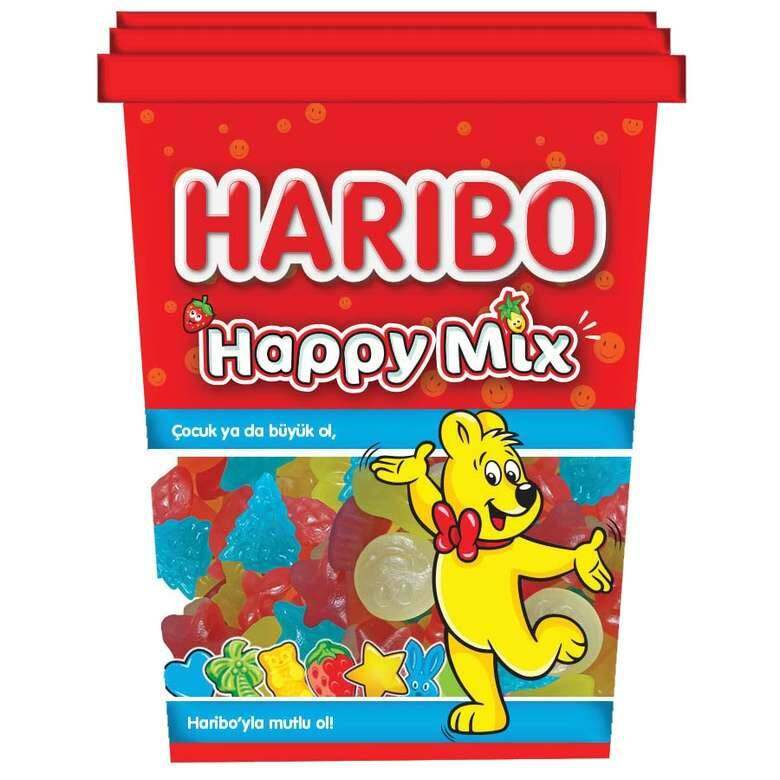 ฮาริโบ แฮปปี้มิกซ์ เยลลี่ผลไม้รวม Haribo Happy Mix Jelly 200g | Shopee ...
