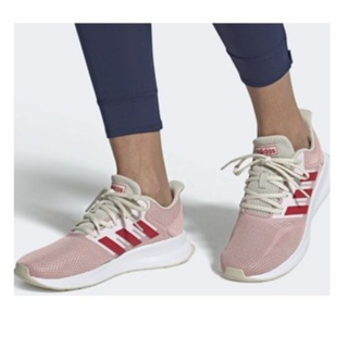 adidas running women runfalcon pink uk5.5 รองเท้าผ้าใบวิ่งสีชมพู
