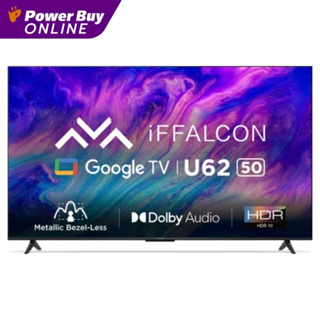 สินค้า [ส่งฟรี] IFFALCON ทีวี 50U62 UHD LED (50\", 4K, Google TV, ปี 2023) รุ่น iFF50U62