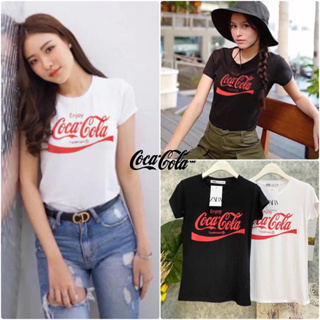 คอกลมเรย่อน สกินลายcocacola