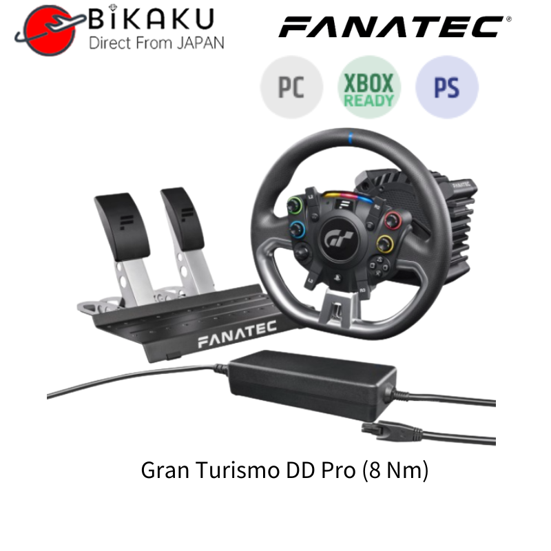 direct-from-japan-fanatec-ฟานาเทค-gran-turismo-dd-pro-8-nm-racing-simulator-steering-wheel-game-accessories