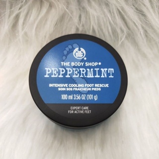 THE BODY SHOP PEPPERMINT INTENSIVE COOLING FOOT RESCUE 100ML(ครีมทาเท้า)