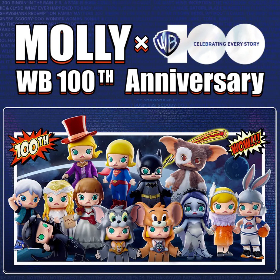 ขายแยก-popmart-molly-x-warner-bros-100th-anniversary-series