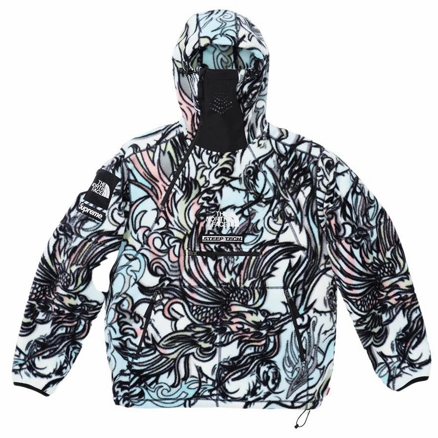 PROSPER - Supreme The North Face Steep Tech Fleece Pullover Multicolor ...