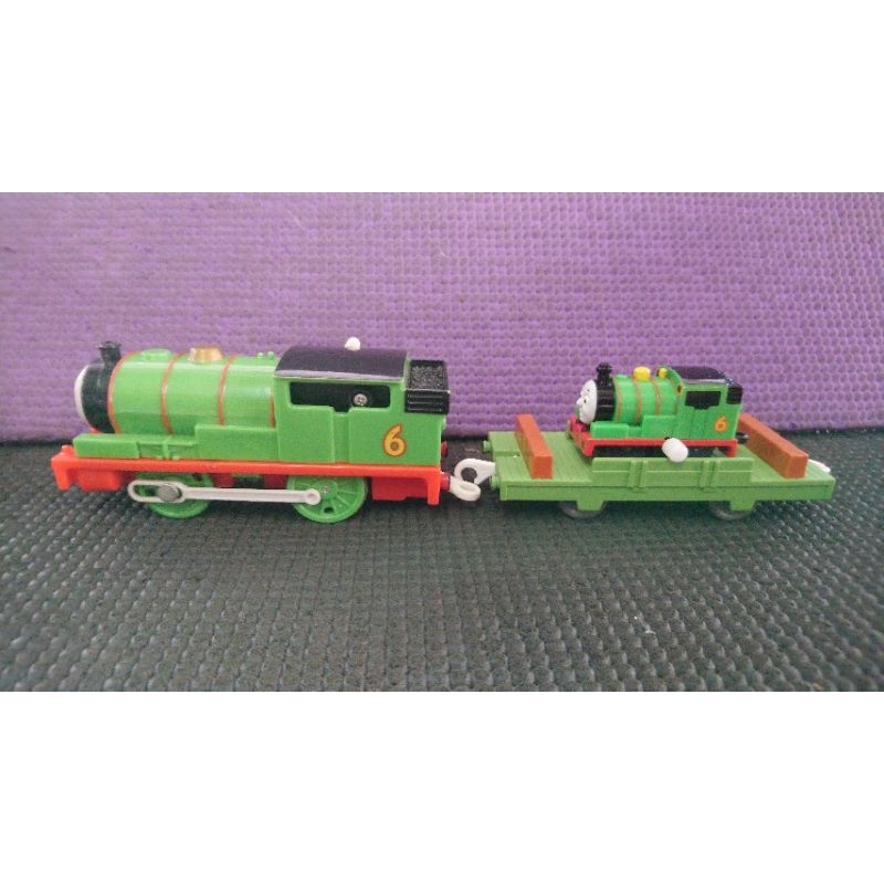 รถไฟ-tomy-plarail-thomas-amp-friends-percy-โทมัสและผองเพื่อน-งาน-mattel-หายาก