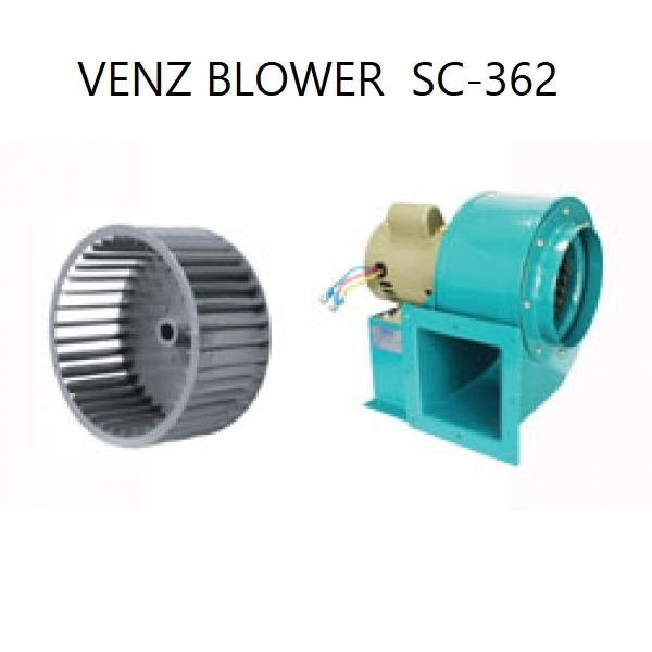 VENZ โบลเวอร์ รุ่น SC-362 BLOWER ซีร็อคโค่ ซีร็อคโค่โบวเวอร์ 1HP 2P 3 ...