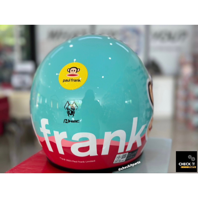 หมวกกันน็อกpaul-frank-blu-h2c
