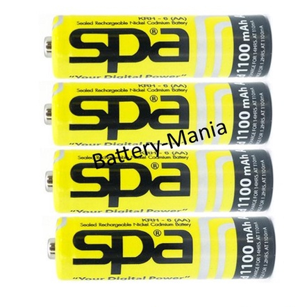 แบตเตอรี่นิเกิลแคดเมียม-spa-battery-ni-cd-aa-1100mah-nickel-cadmium-4-ก้อน