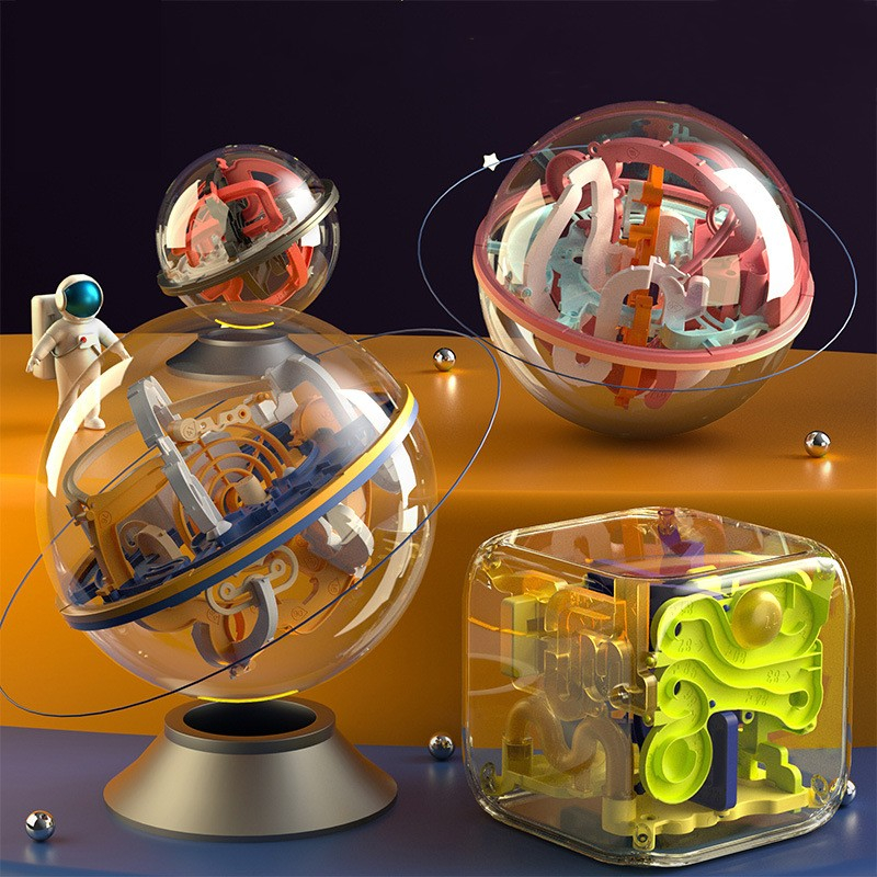บอลฝึกสมาธิ 118 ด่าน ขนาด 18*18 cm Magical intellect ball ของเล่นฝึก ...