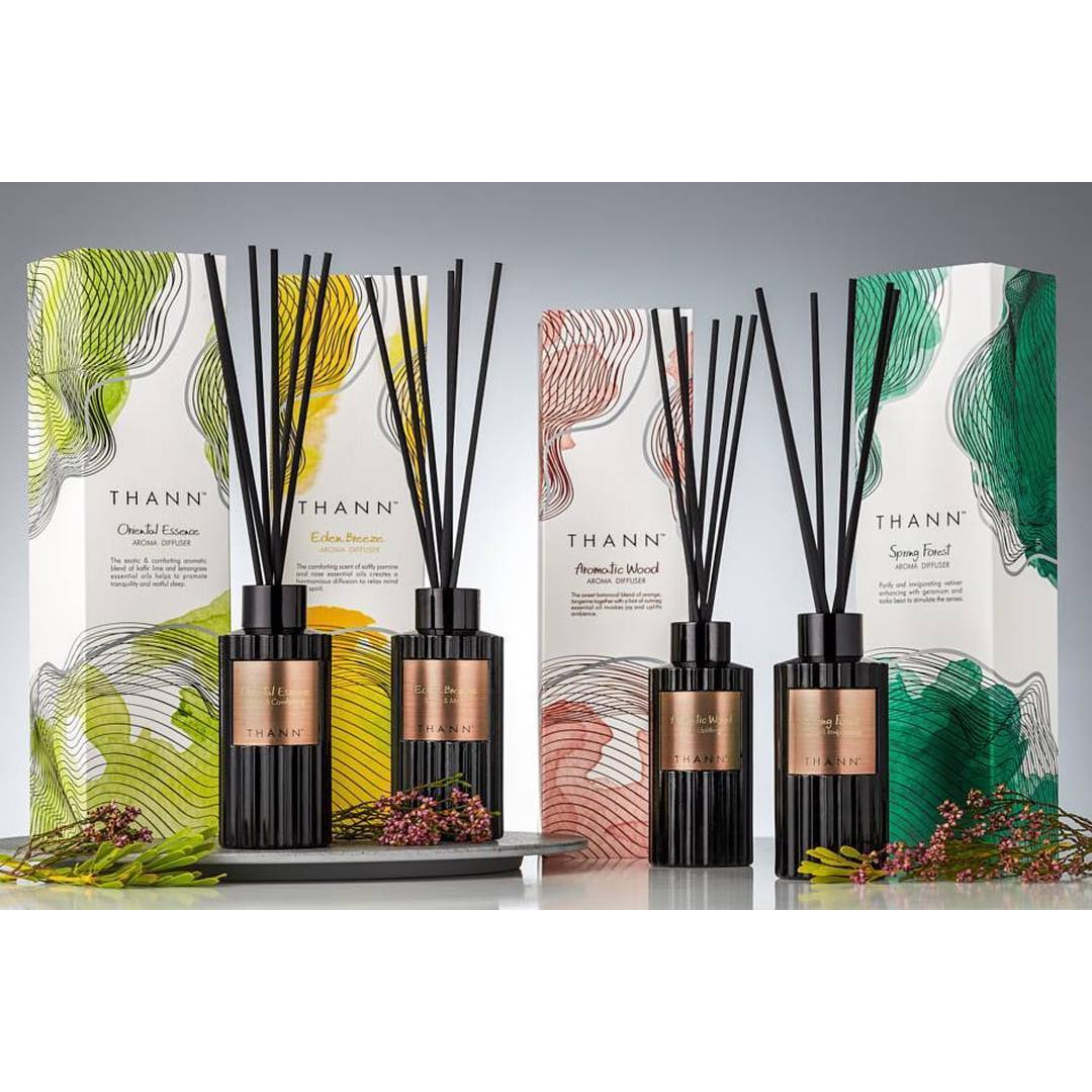 THANN Aromatic Wood Aroma Diffuser 150 ml Shopee Thailand